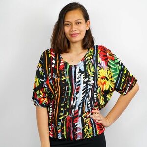 Jams World Top Multi-Color Size Medium